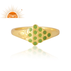 แหวนเคลือบทอง18K สีเงิน925ดีไซน์ใหม่เครื่องประดับออกแบบได้ตามต้องการสำหรับเป็นของขวัญสำหรับผู้หญิงสำหรับผู้หญิง - Product Image 3