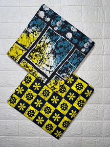 6 Yards 100 Percent Cotton <b>African</b> Wax Print and Ankara Kente Gold Fabric New Arrival <b>for</b> Clothing Loincloth Libya - Product Image 2