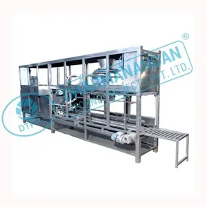 Machine de rinçage de bouteilles de 40 BPM avec une vitesse de lavage de 40 à 100 bouteilles par Min de l'exportation indienne, offre spéciale - Product Image 3