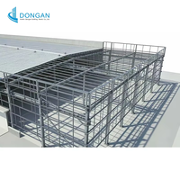 Entrepôt agricole préfabriqué en structure acier conçu en 3D Tekla pour l'entreposage à grande échelle des céréales et des produits agricoles
