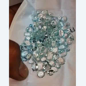 127 pièces d'aquamarine naturelle 7x5 8x6 9x7 mm ovale rectangle facetté 112 carats lot Iroc Sales pierres précieuses en vrac de haute qualité taillées US$204.8 - Product Image 5