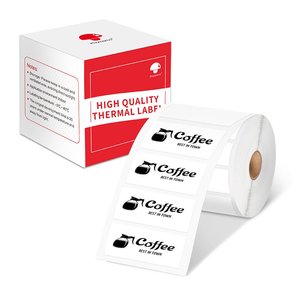 ป้ายความร้อนสีขาว phomemo 30 × 15มม. กันน้ำสำหรับ M110/M120/M200/M220/M221/M150สำหรับผลิตภัณฑ์ในครัวเรือนโปรโมชั่นร้านขายของชำ-1ม้วน - Product Image 4