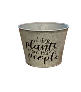 Jardinera galvanizada de metal de diseño lassic para interiores y exteriores, jardinería, sala de estar, hotel, restaurante, balcón, centro comercial y oficina - Product Image 1