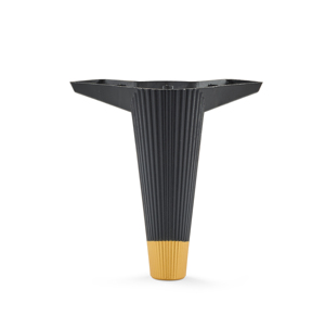 Modern Tapered Plastic Sofa <strong>Legs</strong> Gold Pattern 12-15-18 cm Versatile Furniture <strong>Legs</strong> for Dining Living Room Bedroom Home Office - Product Image 6