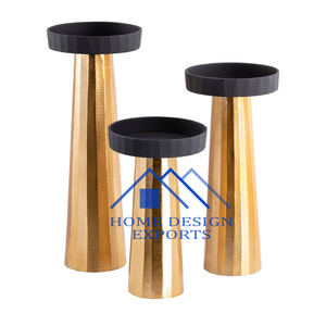 Vente à chaud bougeoir en aluminium best-seller bougeoir en aluminium pour les centres de table de mariage - Product Image 2