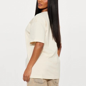 Camiseta de Manga Corta Personalizada para Mujer, Talla Grande, 100% Algodón, Secado Rápido, Ecológica, para Todas las Temporadas, Opciones de Logotipo Personalizado, Hecho en BD - Product Image 2