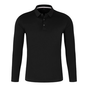 Polo Informal de Manga Larga para Hombre y Mujer, Camisa Personalizable de Secado Rápido, Diseño de Logotipo Personalizado, Equipo de Publicidad con Patrón Sólido - Product Image 2