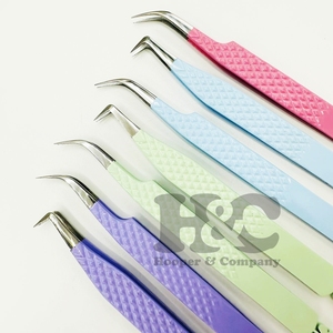 ขายร้อนแหนบขนตาผีเสื้อแหนบสแตนเลสสำหรับติดโลโก้ - Product Image 2