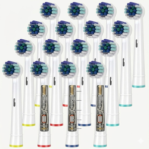 Thermo-Sensitive Indicator Round <b>Toothbrush</b> <b>Head</b> Refills Generic for Oral Bs Electric Brush <b>Heads</b> Wholesale OEM Factory - Product Image 1