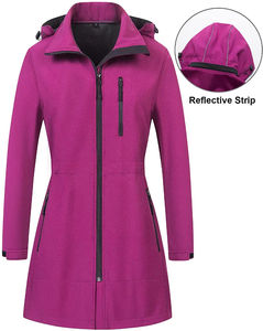 Veste Softshell d'hiver pour homme en polyester, coupe slim, imperméable, écologique, vintage, de haute qualité, vente en gros - Product Image 3