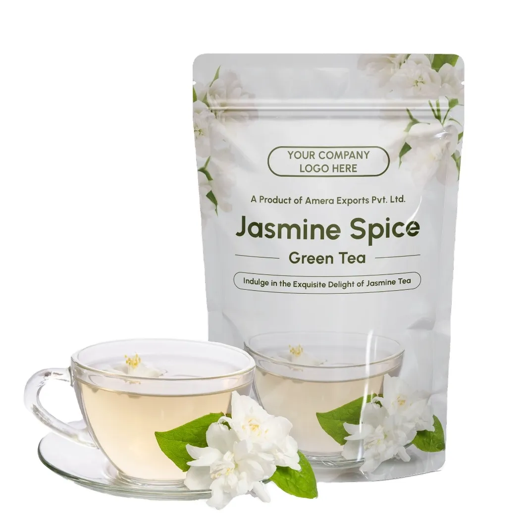 Kunden spezifische Verpackung Premium-Qualität Zum Verkauf erhältlich Großhandel Bulk Loose Jasmine Green Herbal Health Tea