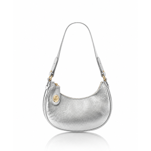 Sac croissant en cuir véritable italien – Bandoulière double – PS686 - Product Image 2