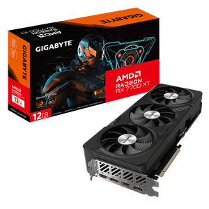 Nuevo GIGA BYTE Rad EON RX 7700 XT GAMING OC 12G OC Gaming Graph ICS Ca RD GPU RX 7700 XT 12G para Gaming PC Desktop - Product Image 4