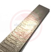 Barre de billette en acier de Damas forgé à la main billette en acier de Damas faite à la main pour couteau