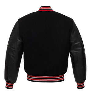 jacket for men varsity jacket bulls jackets Chicago jacket High Popular design fashion <b>top</b> style 100% polyester Varsity jacket - Product Image 4