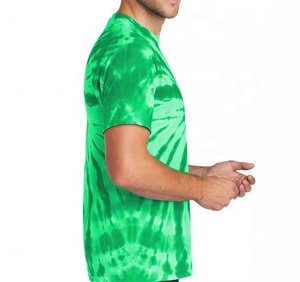 T-shirts Tie Dye à la mode, t-shirts Tie Dye à la mode, impression douce pour hommes, prix de gros avec conception de carte d'étiquette personnalisée - Product Image 5