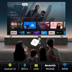 Boîtier TV <span class=keywords><strong>Android</strong></span> 8K Décodage Rockchip RK3528 4K 60Fps Lecteur multimédia HD WiFi 6 BT 5.4 Boîtier décodeur <span class=keywords><strong>Android</strong></span> - Product Image 2