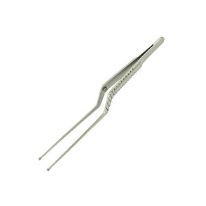 Pinces bipolaires de type baïonnette neurochirurgicales de haute qualité, prise de type US à 2 broches, 22 cm - Product Image 5