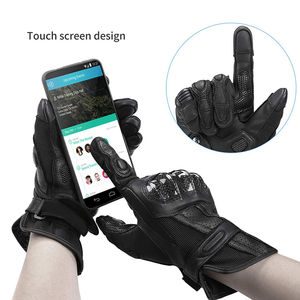 Guantes de Motociclismo, Flexibles, para Carretera, con Palma Suave, Impermeables, Transpirables, de Piel de Oveja, para Uso Diario - Product Image 6