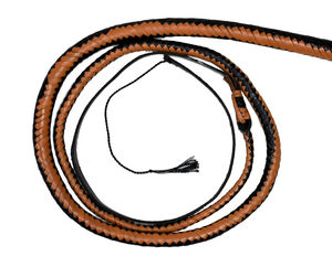 Nuevo diseño de entrenamiento de caballos, látigos de cuero PU ecuestre, suministros, látigo de caballo ligero de carreras con mango, servicio OEM - Product Image 1