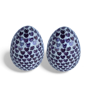 Elegante Huevo de Pascua Decorativo Hecho a Mano con Núcleo de Bambú y Madreperla, Artículo Decorativo para la Celebración de Primavera, de Vietnam - Product Image 2