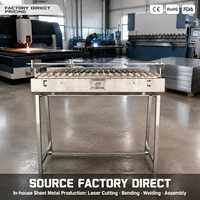 Grill rotatif au charbon de bois en acier inoxydable style chypriote avec broche et brochettes auto-rotatives pour les fêtes barbecue en extérieur
