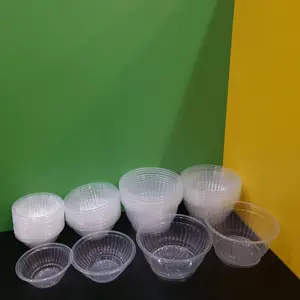 价格透明PP塑料汤碗微波安全一次性碗透明来自越南2024畅销工厂有竞争力