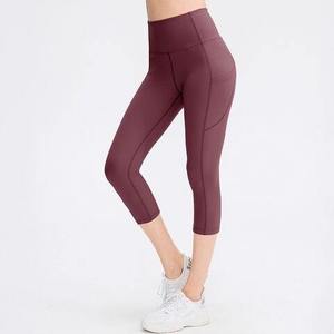 Leggings de yoga pour femmes grande taille de haute qualité avec taille élastique, taille mi-haute, respirant, contrôle du ventre MS-YL-059 - Product Image 4