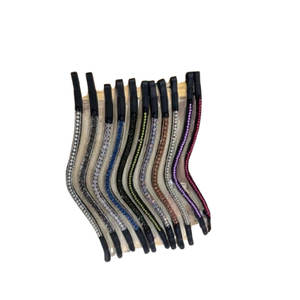 Bandeaux de cheval en cuir de qualité supérieure Accessoires d'équitation de haute qualité pour les amateurs d'équitation - Product Image 3