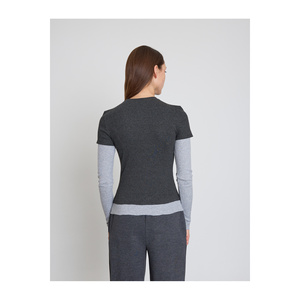 Blusa de Manga Larga para Mujer con Doble Diseño - Camisa Elegante y con Estilo - Product Image 4