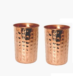 Elegant <b>copper</b> <b>glass</b> set crafted for style wellness and sustainability enhancing of your kitchen collection naturally - Product Image 2