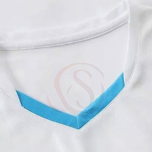 Maillot d'équipe grande taille pour hommes, logo imprimé par transfert thermique, personnalisé, unisexe, 100 % polyester, séchage rapide, respirant, été - Product Image 3