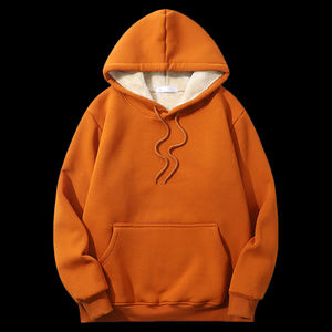 Sweat à capuche d'hiver pour femmes entièrement personnalisable Anti-rides et Anti-boulochage Logo avant Badges décoré col à capuche - Product Image 4