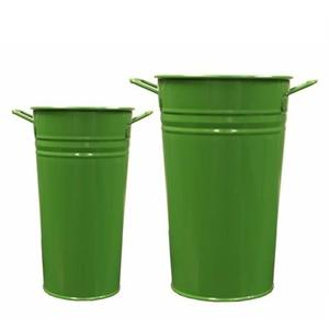 Vase de luxe noir de vente chaude avec des pots en métal d'impression personnalisée et un centre de jardinière de table et de jardin décorer un jardinière faite à la main - Product Image 5