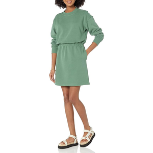 2024 nouvelle mode femme sweat surdimensionné 100% coton tenue décontracté pour l'hiver adultes dames sweats à vendre en vrac - Product Image 5