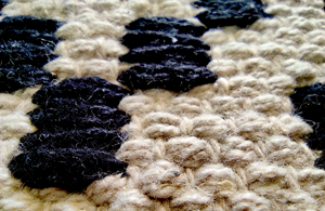 Tapis de coureur Boho en coton tissé à la main Pile de boucle écologique pour la maison Hôtel Voiture Chambre d'adolescents Design abstrait Tapis d'entrée lavable - Product Image 6