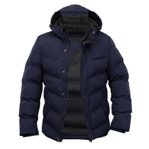 Chaqueta Acolchada con Capucha para Hombre, Temporada de Invierno 2025, Chaquetas de Moda Urbana, Diseño Personalizado, Estilo Hip Hop - Product Image 4