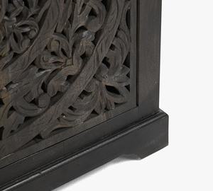 Custom Modern Luxury Antique Style Solid <b>Wood</b> Buffet <b>Cabinet</b> for Home for <b>Storage</b> in Bedroom or Living Room Top Quality - Product Image 5