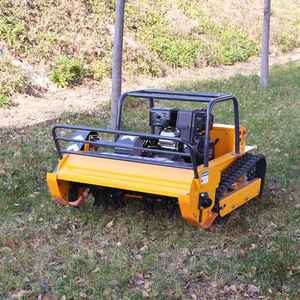 Desbrozadora de Martillos RC Nueva y Usada con Control Remoto, Montada sobre Orugas, para Desmalezado Comercial - Product Image 3