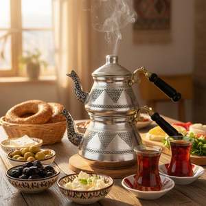 กาน้ำชาคอปเปอร์เซลจุคทรงคอห่าน ดีไซน์โดดเด่น - Product Image 3