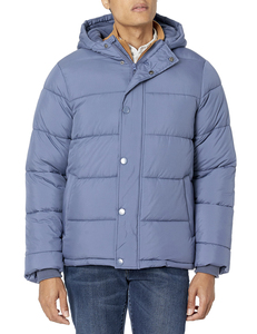 Veste matelassée pour homme en coton biologique, fabriquée en usine certifiée - Product Image 1