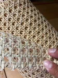 Rollo de correas de ratán natural al por mayor para la restauración de muebles, puertas de armarios, fabricación de sillas y uso de Diseño de Interiores decorativos - Product Image 6