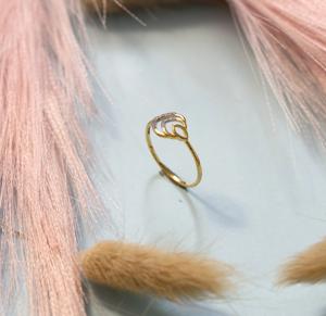 Anillo de compromiso de diamantes chapado en oro rosa de 14 quilates, diseño elegante, brillo Premium, certificado IGI para bodas - Product Image 1