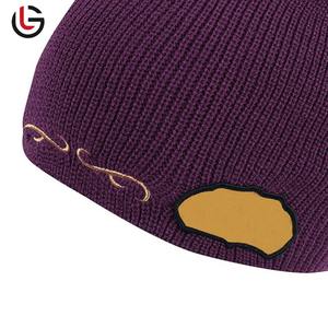 หมวกบีนนี่ใส่ได้ทั้งชายและหญิงสำหรับใส่ได้ทั้งชายและหญิงหมวกไหมพรมผ้าแจ็คการ์ดให้ความอบอุ่น100% โลโก้ได้ - Product Image 6