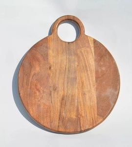 Vente régulière de planches à découper en bois de mangue et charcuterie Planche de service au fromage avec poignée Planche de service alimentaire - Product Image 6