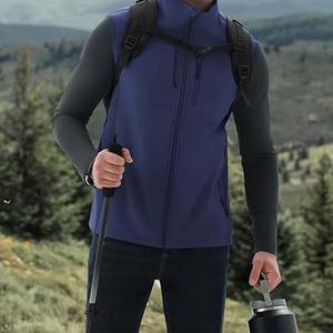 Chaleco de Invierno para Hombre con Logotipo Personalizado, Cierre Completo, Forro Polar Impermeable, Cálido, Suave, Personalizable en Color y Talla - Product Image 3