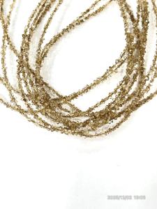 ลูกปัดควอตซ์เคลือบเพชรห์ร์คิมาร์ สีฟ้าอ่อนธรรมชาติ คุณภาพ AAA ขนาด 2-3 มม. - Product Image 6