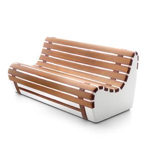 โซฟาดีไซน์ร่วมสมัยสำหรับฤดูใบไม้ร่วง ทำจากไม้ - Product Image 1