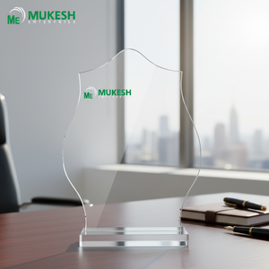 Trofeo Acrílico Duradero Elite Shield, Grabado, Elegante y Transparente, Premio para Reconocimiento Corporativo, Deportivo y Académico, Venta al Por Mayor - Product Image 6