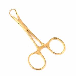 Abrazadera de toalla Backhaus de grado quirúrgico, pinzas de Clip de toalla Backhaus de acero inoxidable de 5,25 pulgadas para uso médico de Hospital - Product Image 1